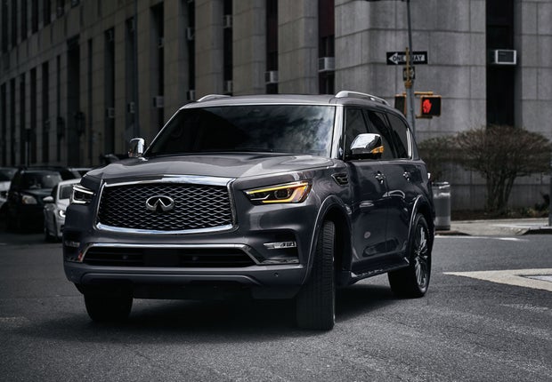 2023 INFINITI QX80 Key Features - HYDRAULIC BODY MOTION CONTROL SYSTEM | Louisville INFINITI in Louisville KY
